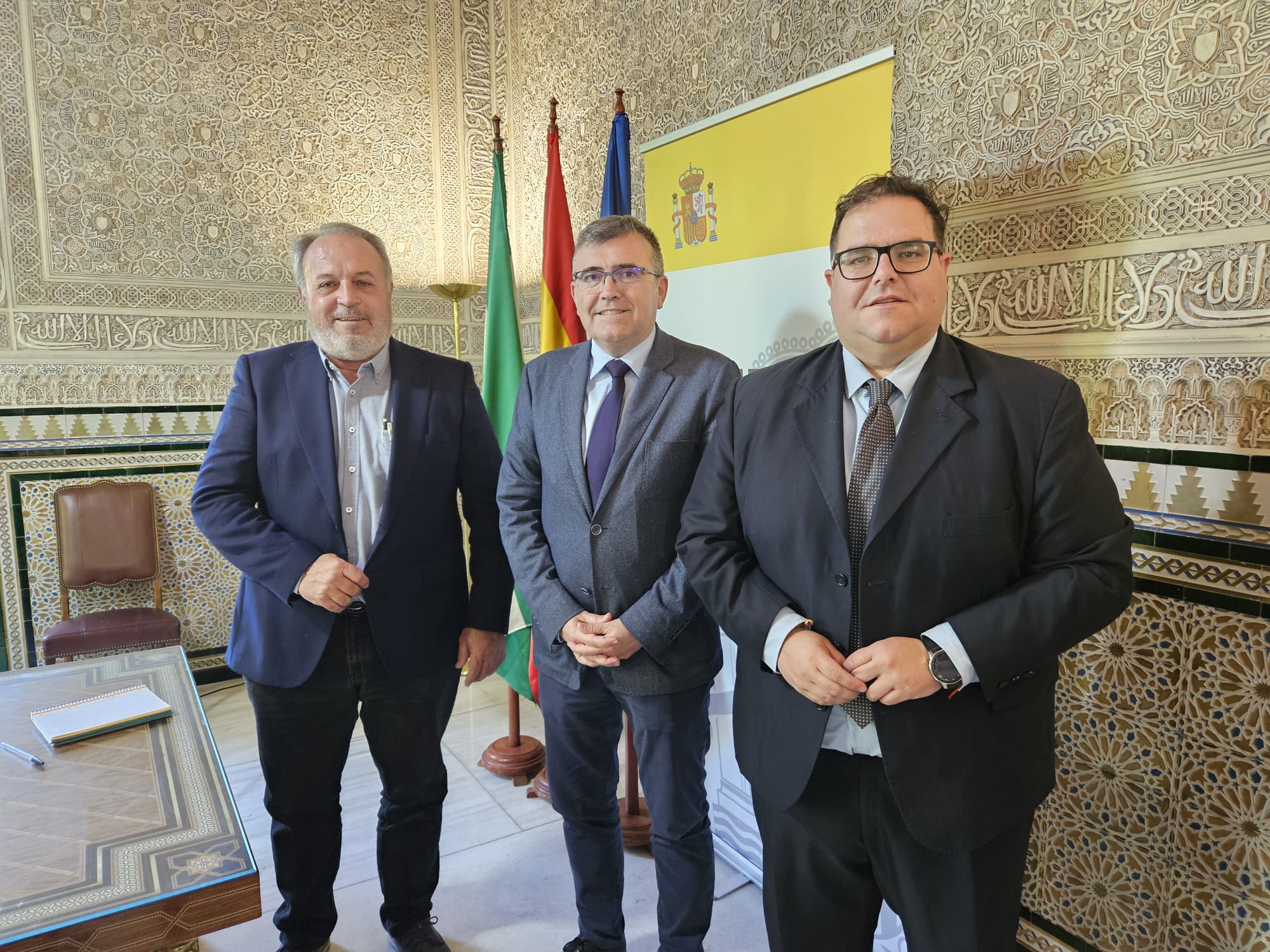 Mancomunidad plante al Gobierno la urgencia de los espigones del litoral de Granada y los proyectos de los Desglosados de Rules